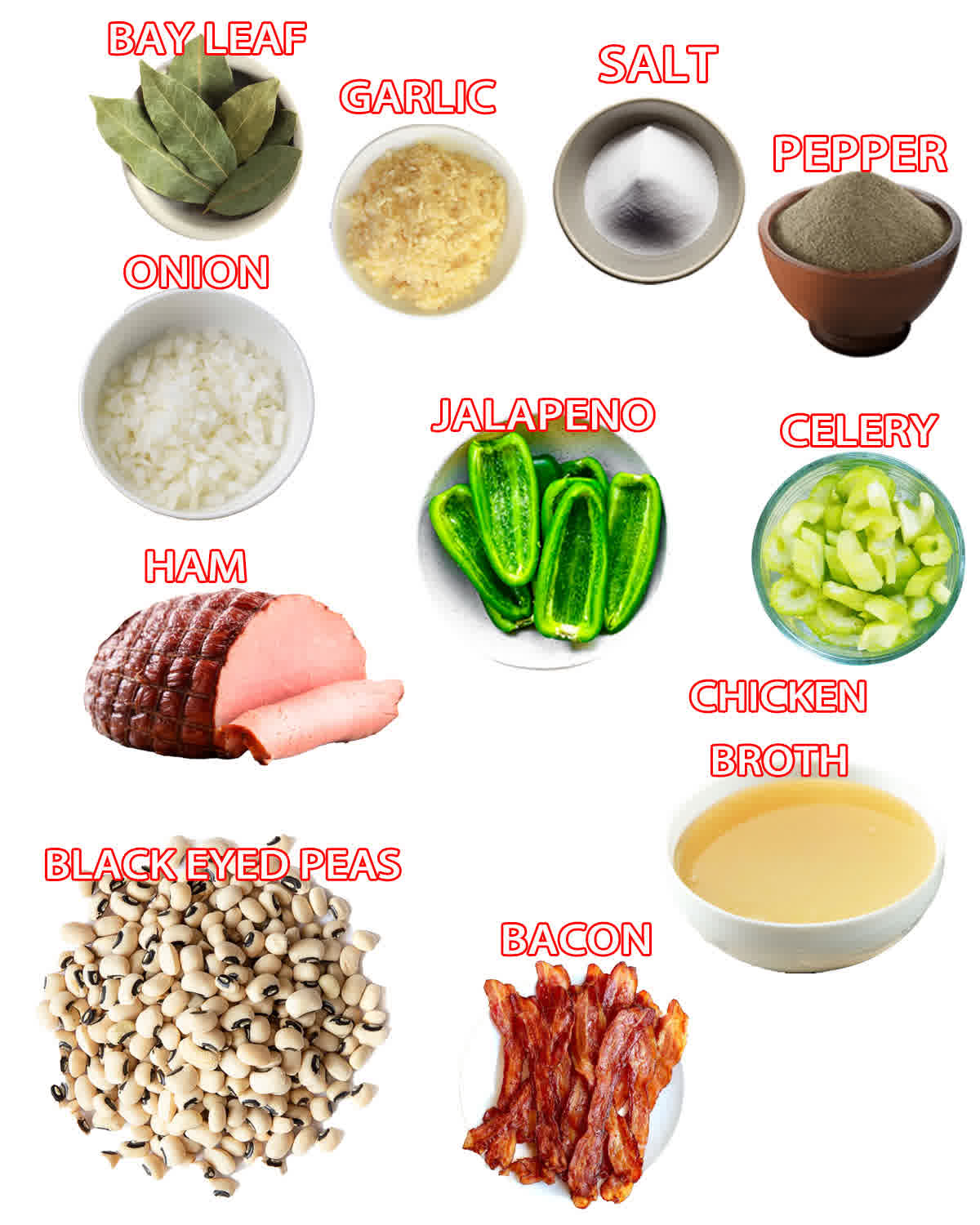 black eyed peas recipe ingredients