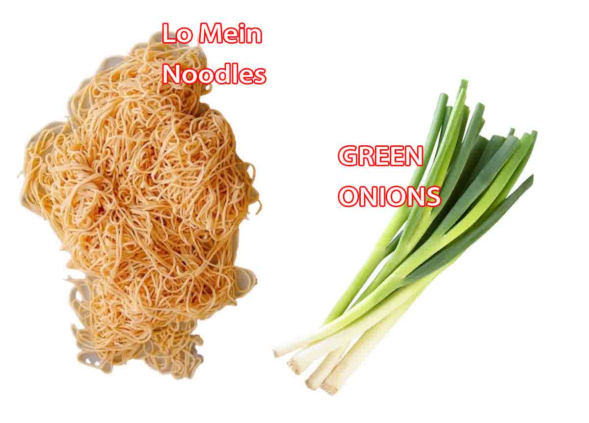 ingredients needed to make chicken lo mein.